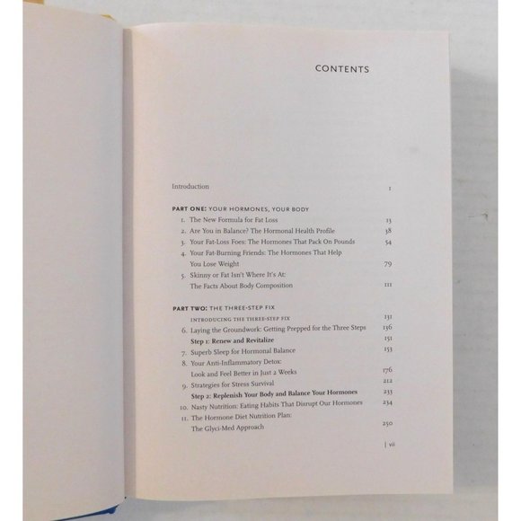 The Hormone Diet 3 Step Program by Natasha Turner 2010 Hardcover - Picture 4 of 6